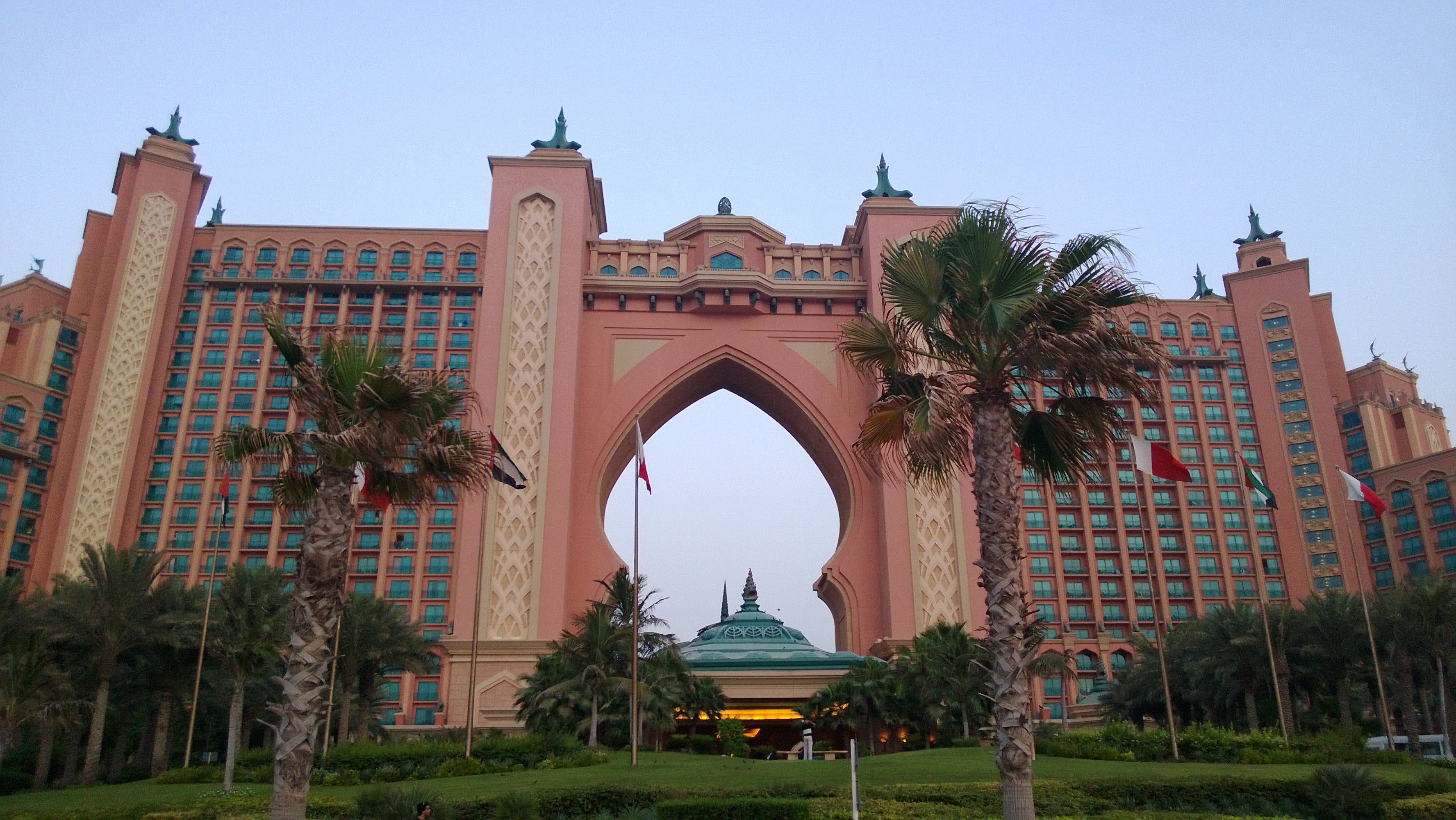 The Atlantis Hotel Dubai - Front View