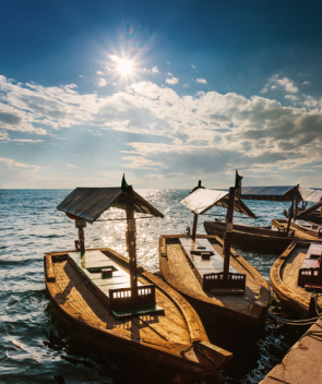 Abra Water Taxis On Dubai Creek