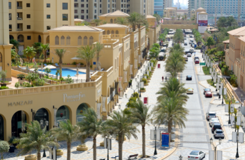 The Walk At JBR - Aerial View