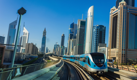 The Dubai Metro