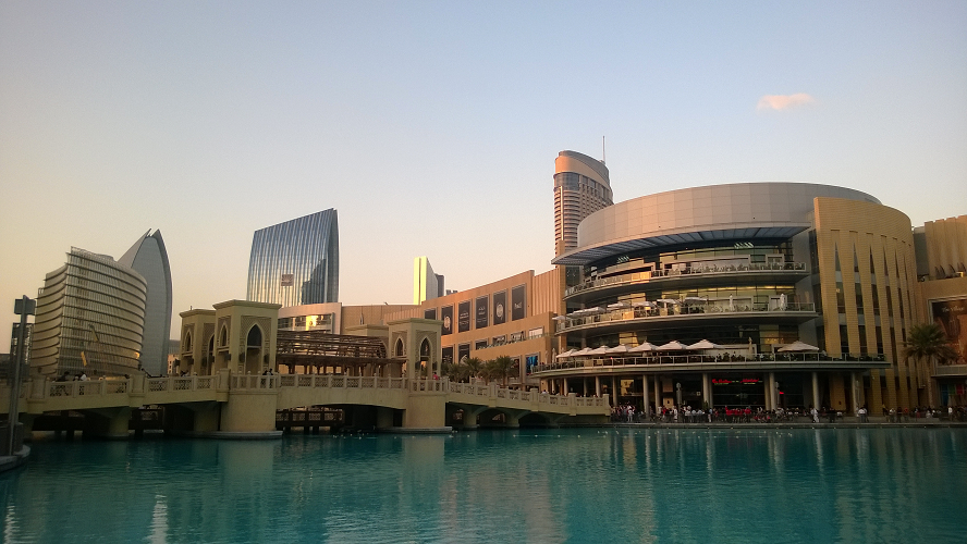 Dubai Mall From Outside